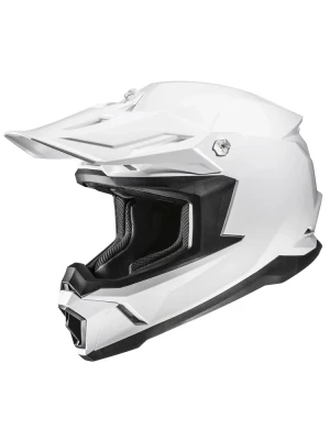 Kask enduro HJC C50 Solid biały + Gratisy