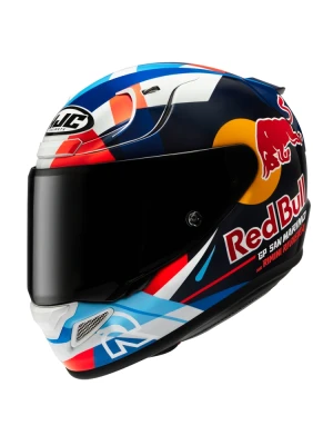 Kask integralny HJC RPHA 12 Red Bull Misano Gp 2 czarno-czerwony + Gratisy