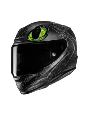 Kask integralny HJC RPHA 12 Toothless 2 Universal czarny + Gratisy