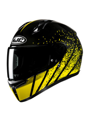 Kask integralny HJC C10 Haven czarno-żółty + Gratisy