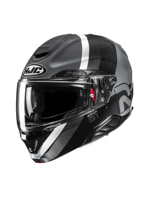 Kask szczękowy HJC RPHA 91 Fensh czarno-szary + Gratisy
