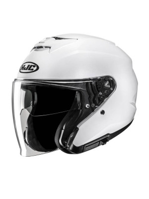 Kask otwarty HJC i31 biały + Gratisy