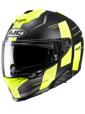 Kask integralny HJC i71 Peka czarno-żółty + Gratisy