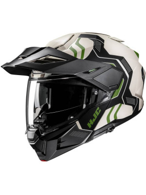 Kask szczękowy HJC I80 Velly czarno-biały + Gratisy