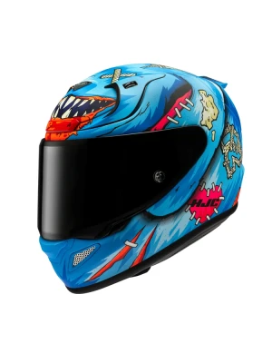 Kask integralny HJC RPHA 12 Mister Peeks Cod niebiesko-czerwony + Gratisy