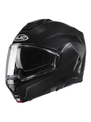 Kask szczękowy HJC I100 czarny metalik + Gratisy