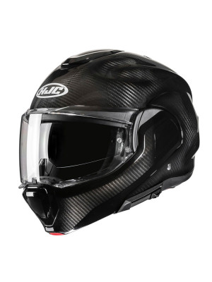 Kask szczękowy HJC F100 Carbon czarny + Gratisy