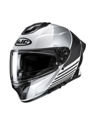 Kask integralny HJC C71 Morix biało-czarny + Gratisy