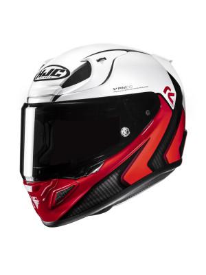Kask integralny HJC RPHA 12 Kos czerwono-biały + Gratisy