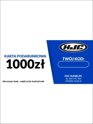 Karta podarunkowa o wartości 1000,- PLN
