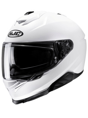 Kask integralny HJC i71 Semi Flat biały + Gratisy