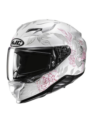 Kask integralny HJC F71 Eliz biało-różowy + Gratisy