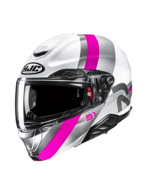 Kask szczękowy HJC RPHA 91 Fensh biało-różowy + Gratisy