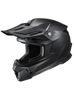 Kask enduro HJC C50 Solid Semi Flat czarny + Gratisy