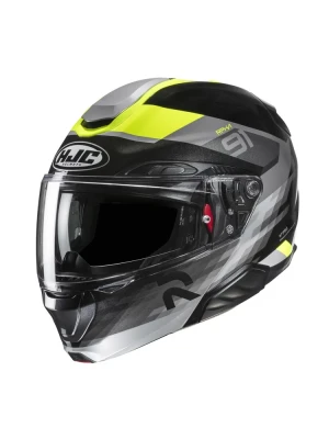 Kask szczękowy HJC RPHA 91 Madal czarno-żółty + Gratisy