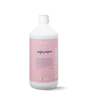 Kerzon - Perfumowany Płyn Do Prania Dziecięcych Ubrań 1000 Ml - Méga Propre, Cedar & Rose