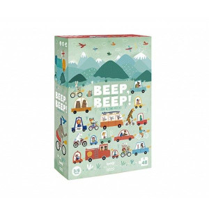 Londji - Puzzle Dla Dzieci, Beep Beep!