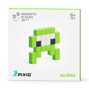 Pixio - Klocki Magnetyczne Mini Monster - Alienz 26, Story Series