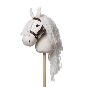 Astrup - Koń Na Kiju Hobby Horse - Biały