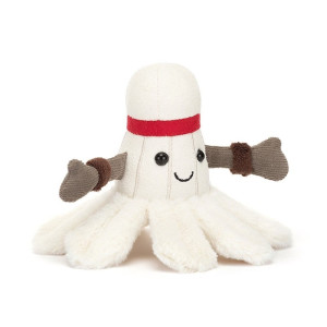 Jellycat - Przytulanka Amuseables Sports Wesoła Lotka Do Badmintona 15Cm