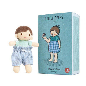 Threadbear Design - Miękka Laleczka W Pudełku - Chłopiec Jack