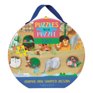 Floss & Rock - Dżungla Puzzle W Pudełku 100 Elementów