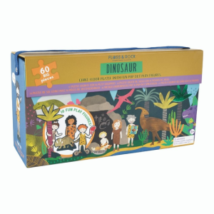 Floss & Rock - Dinozaury Puzzle 60 Elementów