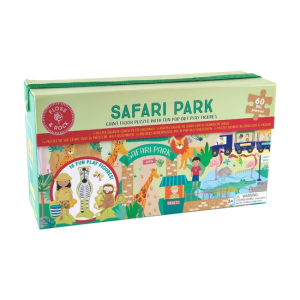 Floss & Rock - Safari Park Puzzle 60 Elementów