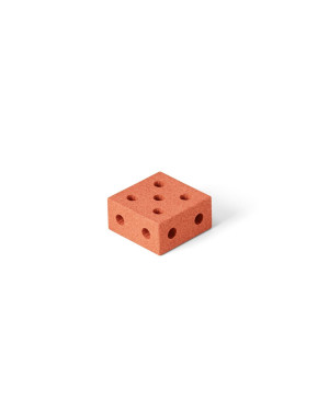 Modu - Block Square - Sensoryczny Blok Piankowy, Pomarańczowy