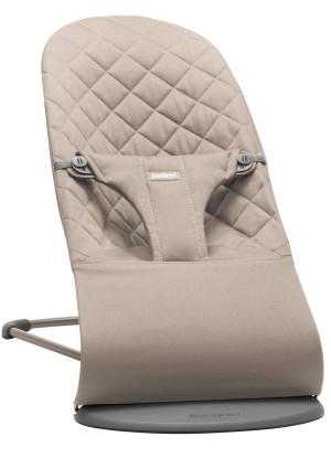 Babybjorn - Leżaczek Bliss Woven, Piaskowoszary