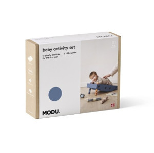 Modu - Baby Activity Set - Deep Blue / Sky Blue