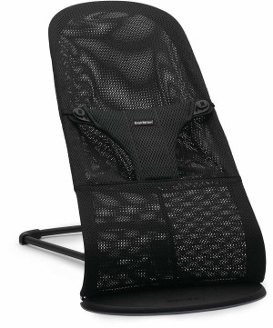 Babybjorn - Leżaczek Bliss Mesh - Czarny
