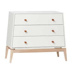 Leander - Komoda Luna™, Biała/Dębowa