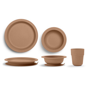 Elodie Details - Zestaw Obiadowy Dla Dzieci - Soft Terracotta