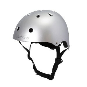 Banwood - Dziecięcy Kask Rowerowy (50 Do 54Cm) Chrome