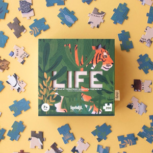 Londji - Puzzle Life (200Szt.), Zagrożone Gatunki Zwierząt