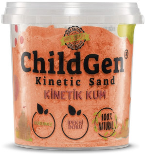 Childgen - Naturalny Piasek Kinetyczny 500G, Pomarańczowy