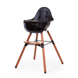 Childhome - Krzesełko Do Karmienia Evolu 2 Nut/Black