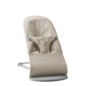 Babybjorn - Leżaczek Bliss Woven - Jasny Beż Melanż