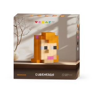 Pixio - Klocki Magnetyczne Voxart Redheads, Cubeheads 429
