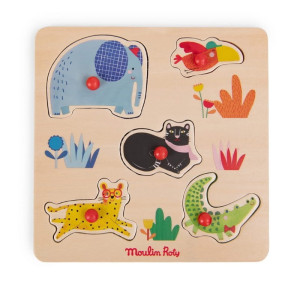 Moulin Roty - Puzzle Zwierzątka Les Toupitis