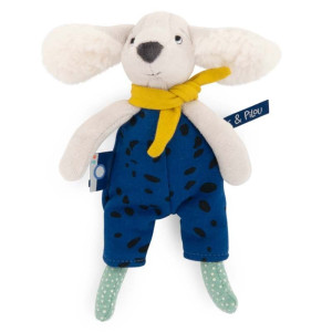 Moulin Roty - Maskotka Piesek Pilou 19Cm, Les Petits Chiens Puce&Pilou