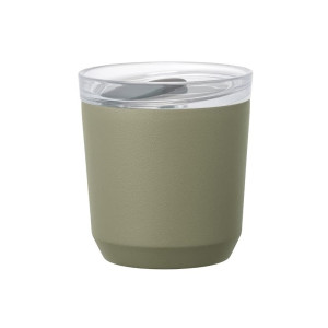 Kinto - Kubek Termiczny Z Pokrywką To Go Tumbler 240Ml - Khaki