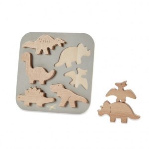 Astrup - Puzzle Drewniane Dino, By Astrup