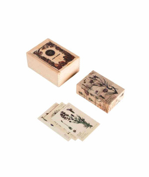Wooden Story - Drewniane Klocki Życie Pszczoły Rośliny Miododajne