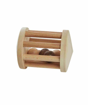 Wooden Story - Drewniana Grzechotka Turkawka