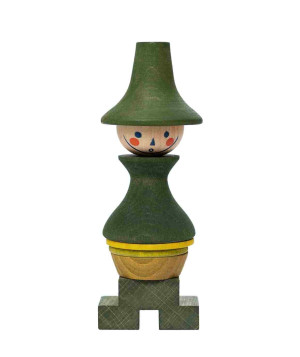 Wooden Story - Układanka Lala Stick Fig No.07 – Kolorowa