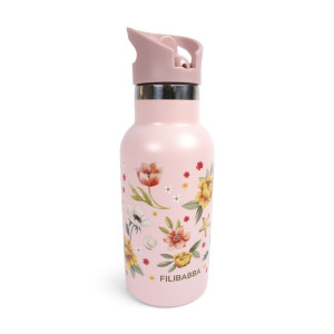 Filibabba - Butelka Na Wodę Ze Stali Nierdzewnej 350 Ml Ocean Blossom