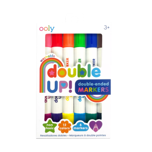 Ooly - Flamastry Dwustronne Double Up 6Szt.