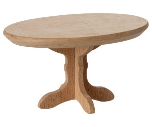 Maileg - Drewniany Stolik Kawowy Dla Myszek Oval Coffee Table, Nature